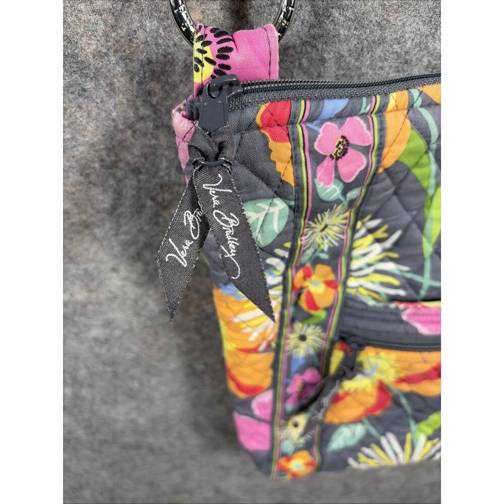 Vera Bradley Jazzy Blooms Crossbody Purse Floral - Picture 6 of 9
